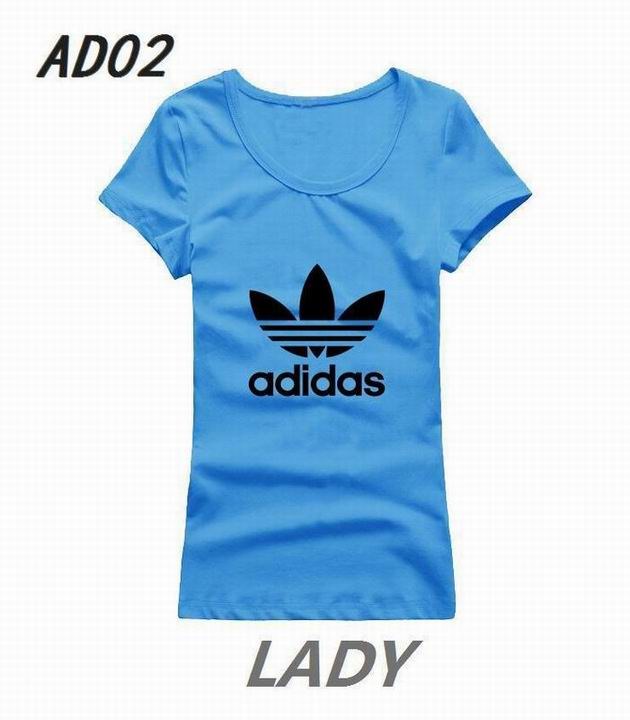 Adidas short round collar T woman S-2XL-030